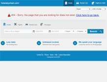 Tablet Screenshot of hotelsbychain.com